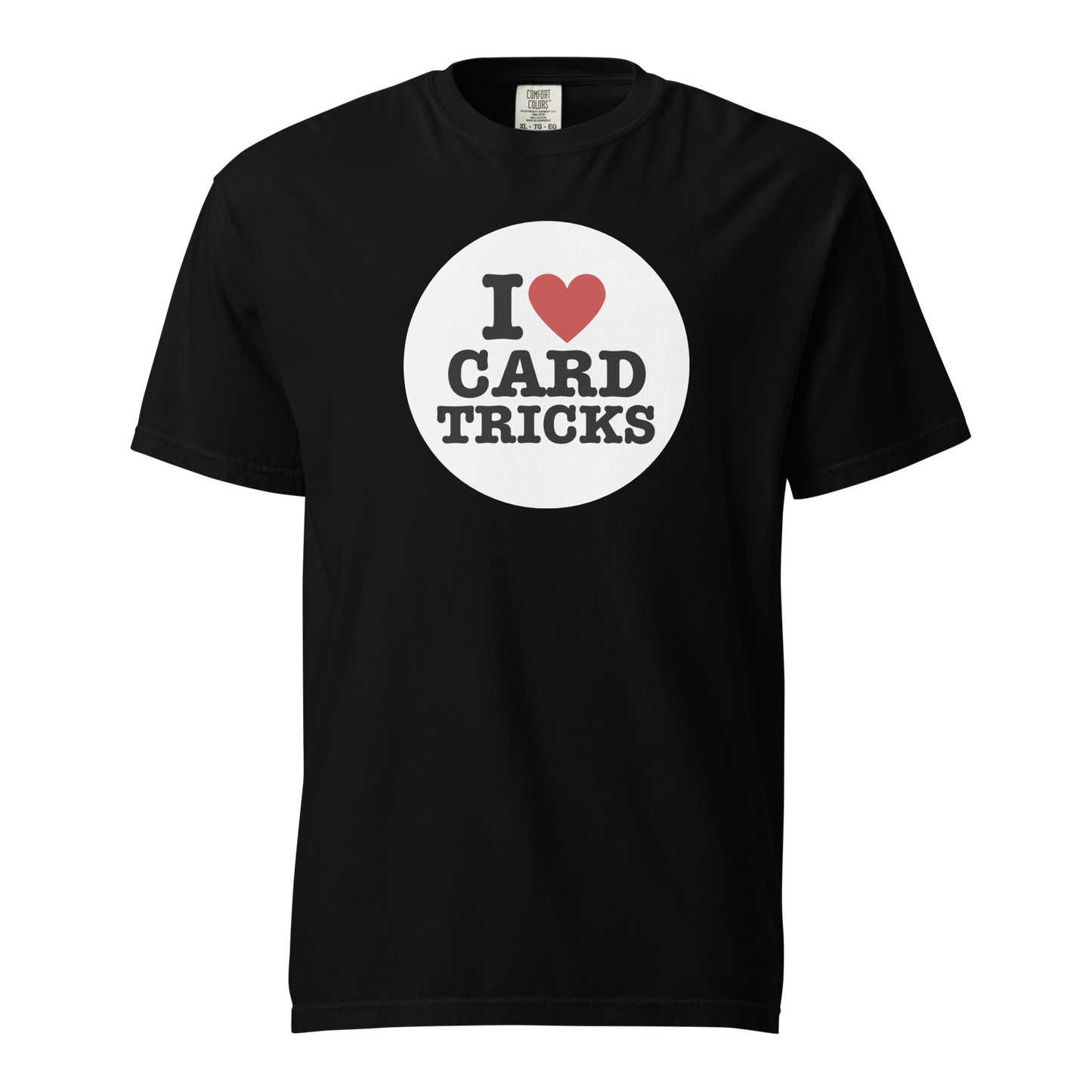 I ♥️ Card Tricks Unisex garment-dyed heavyweight t-shirt