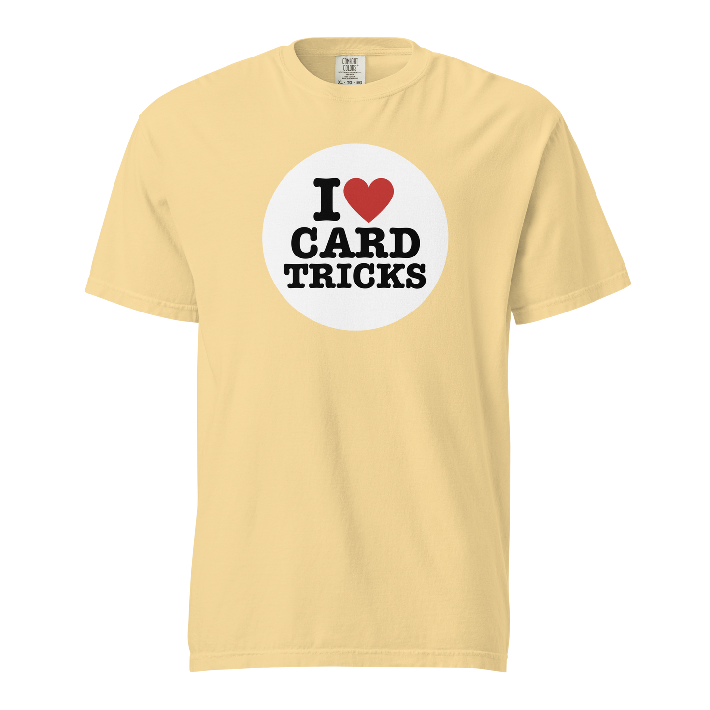 I ♥️ Card Tricks Unisex garment-dyed heavyweight t-shirt