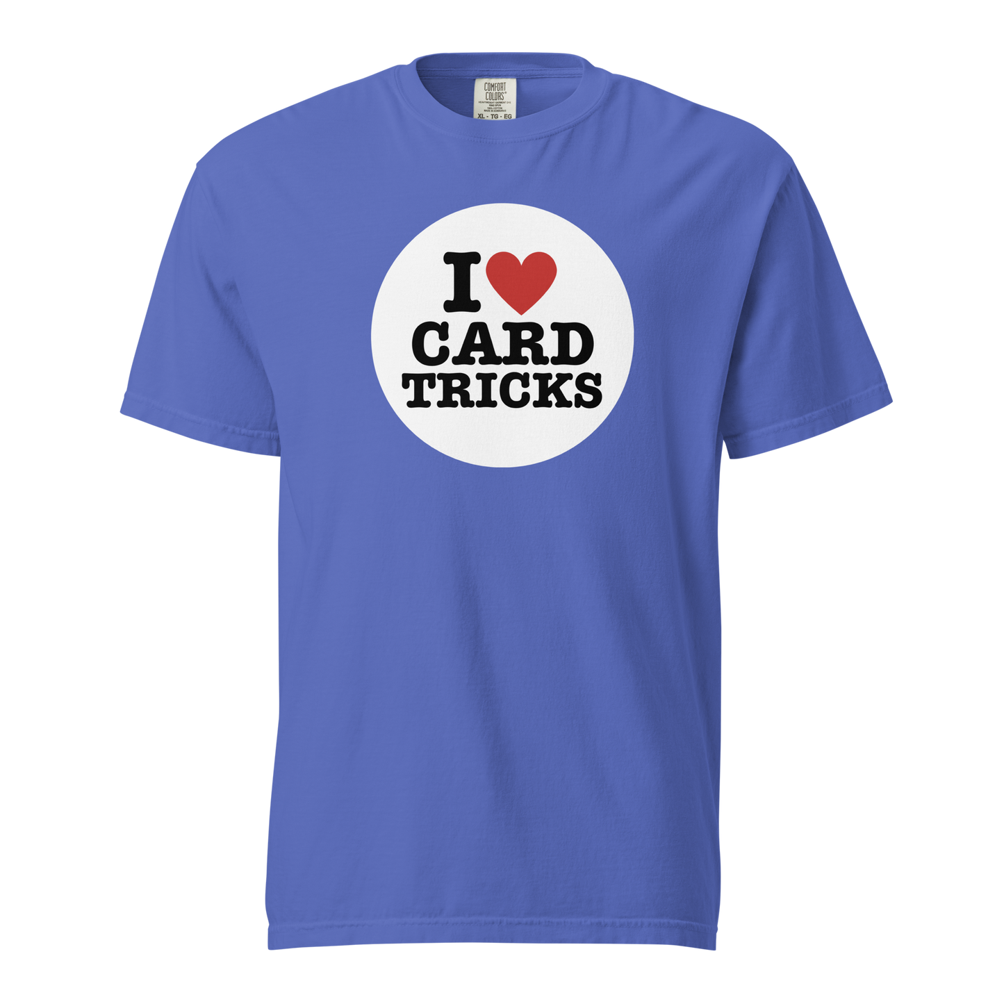 I ♥️ Card Tricks Unisex garment-dyed heavyweight t-shirt