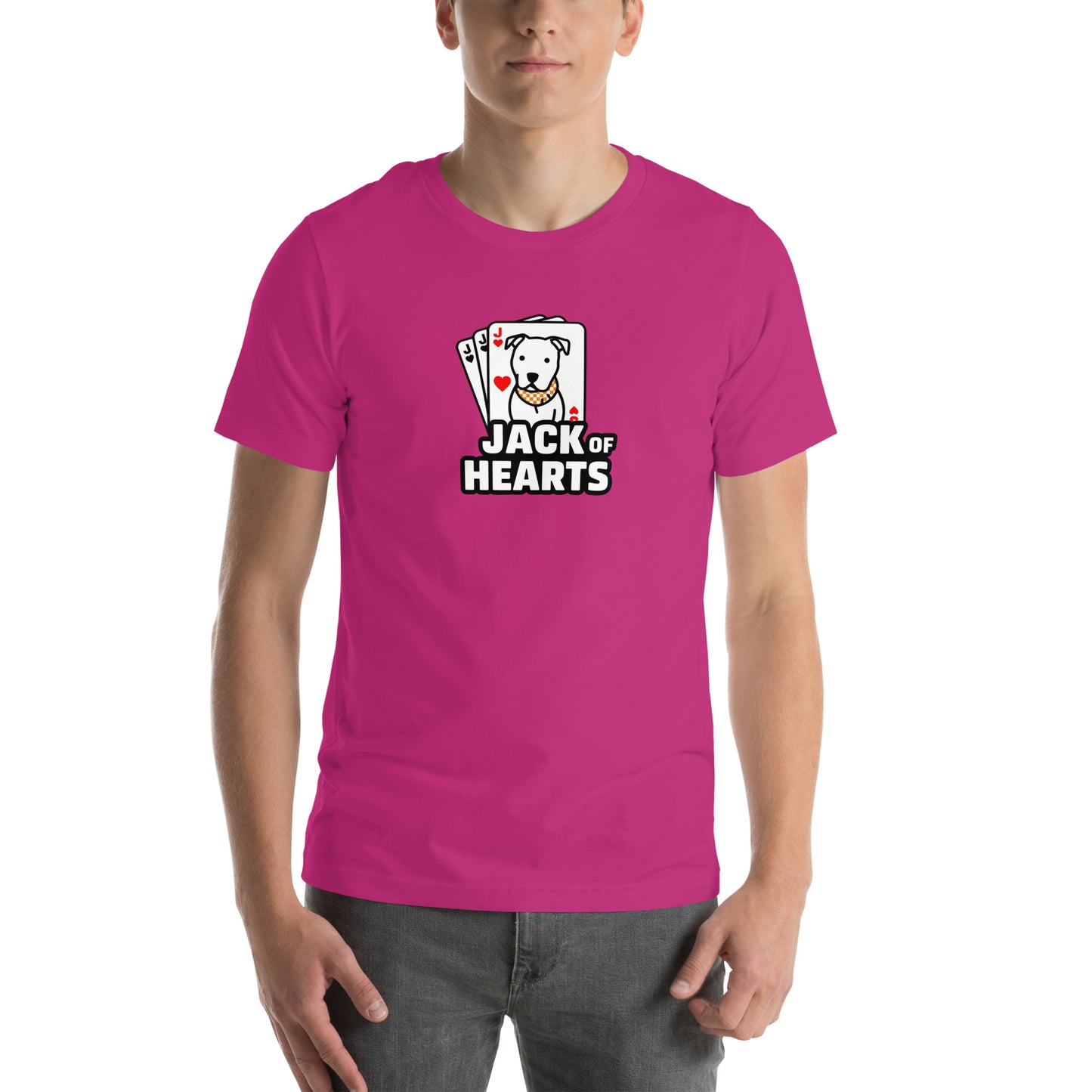 Jack of Hearts Unisex t-shirt