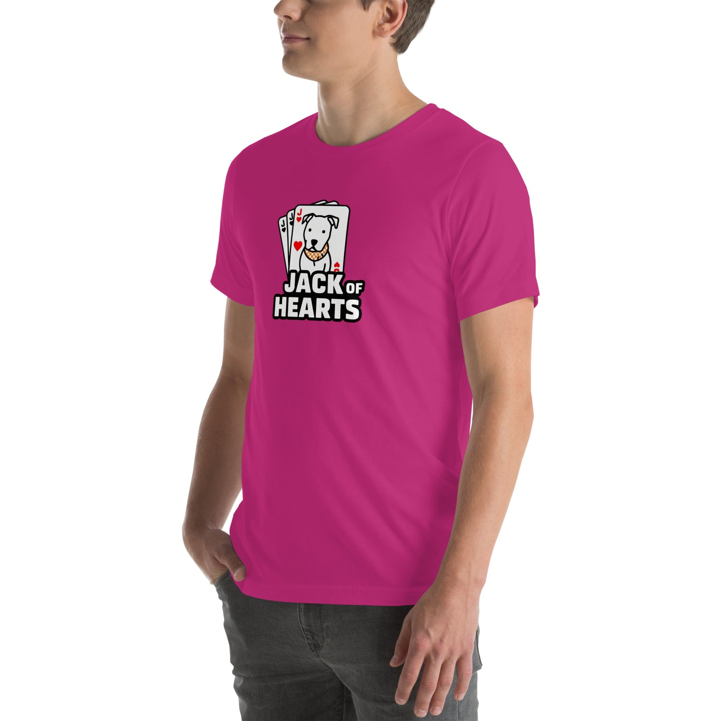 Jack of Hearts Unisex t-shirt