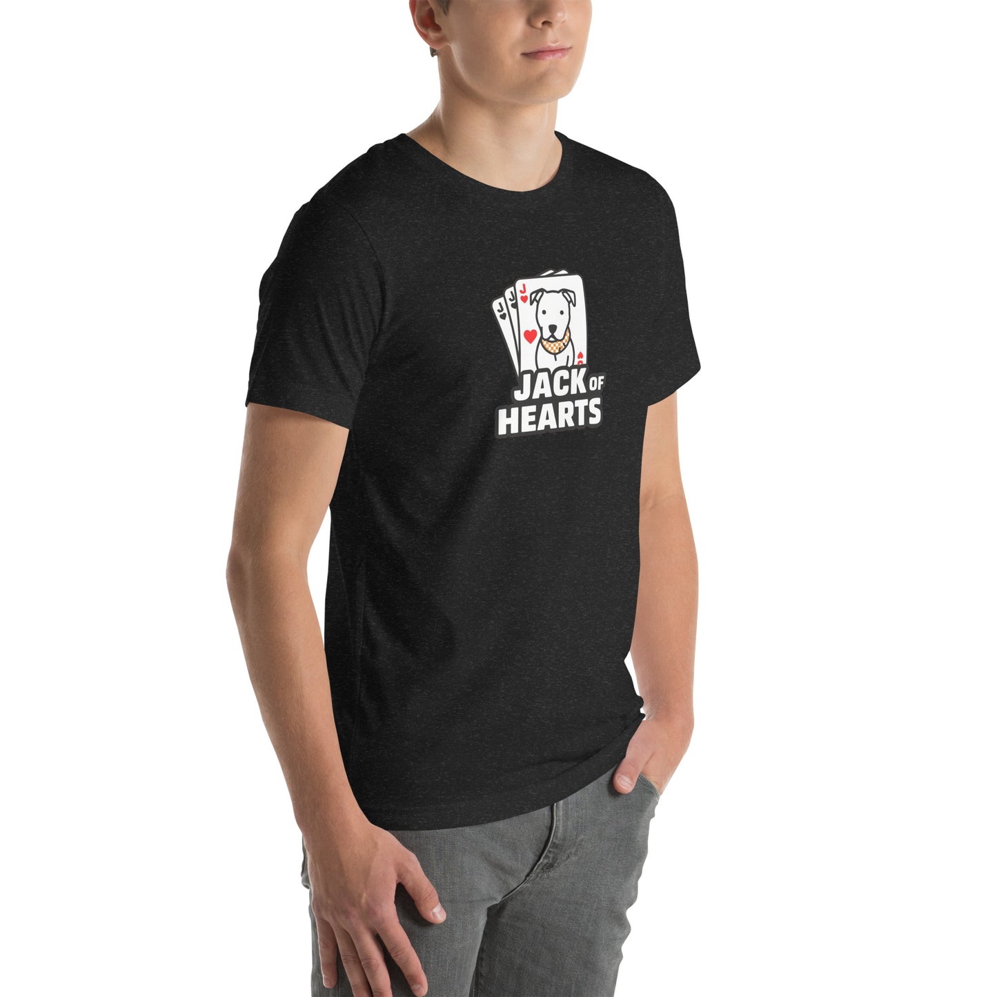 Jack of Hearts Unisex t-shirt