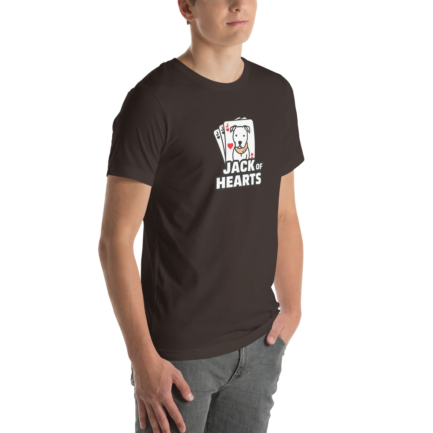 Jack of Hearts Unisex t-shirt