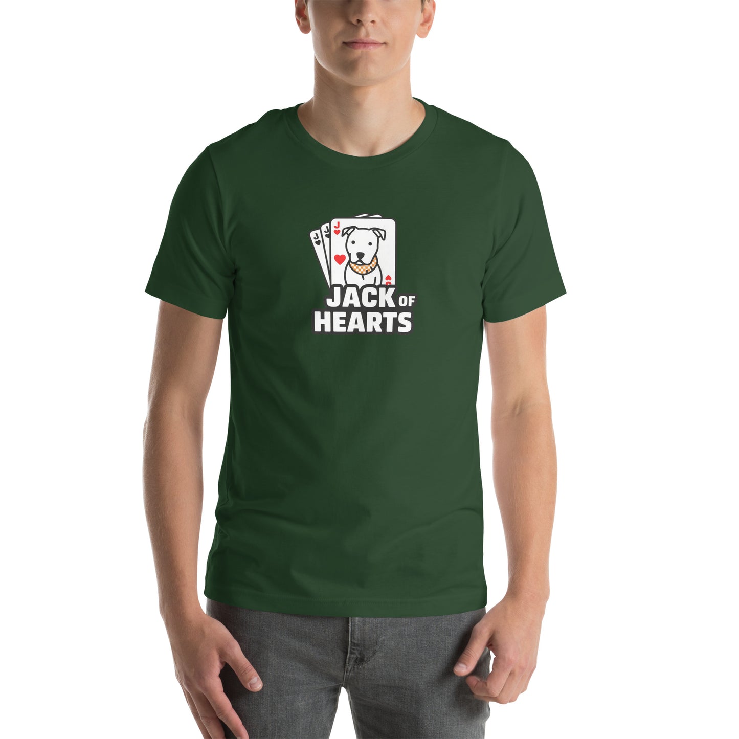 Jack of Hearts Unisex t-shirt