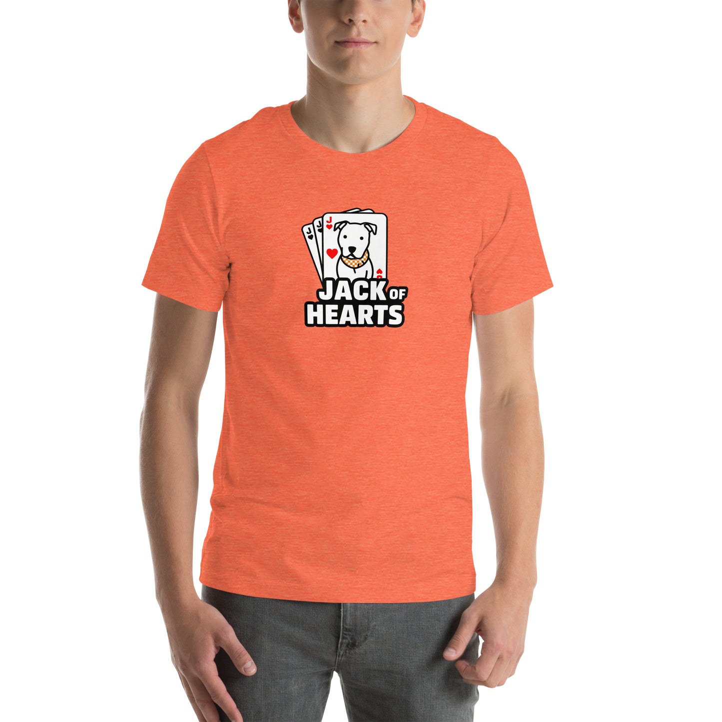 Jack of Hearts Unisex t-shirt