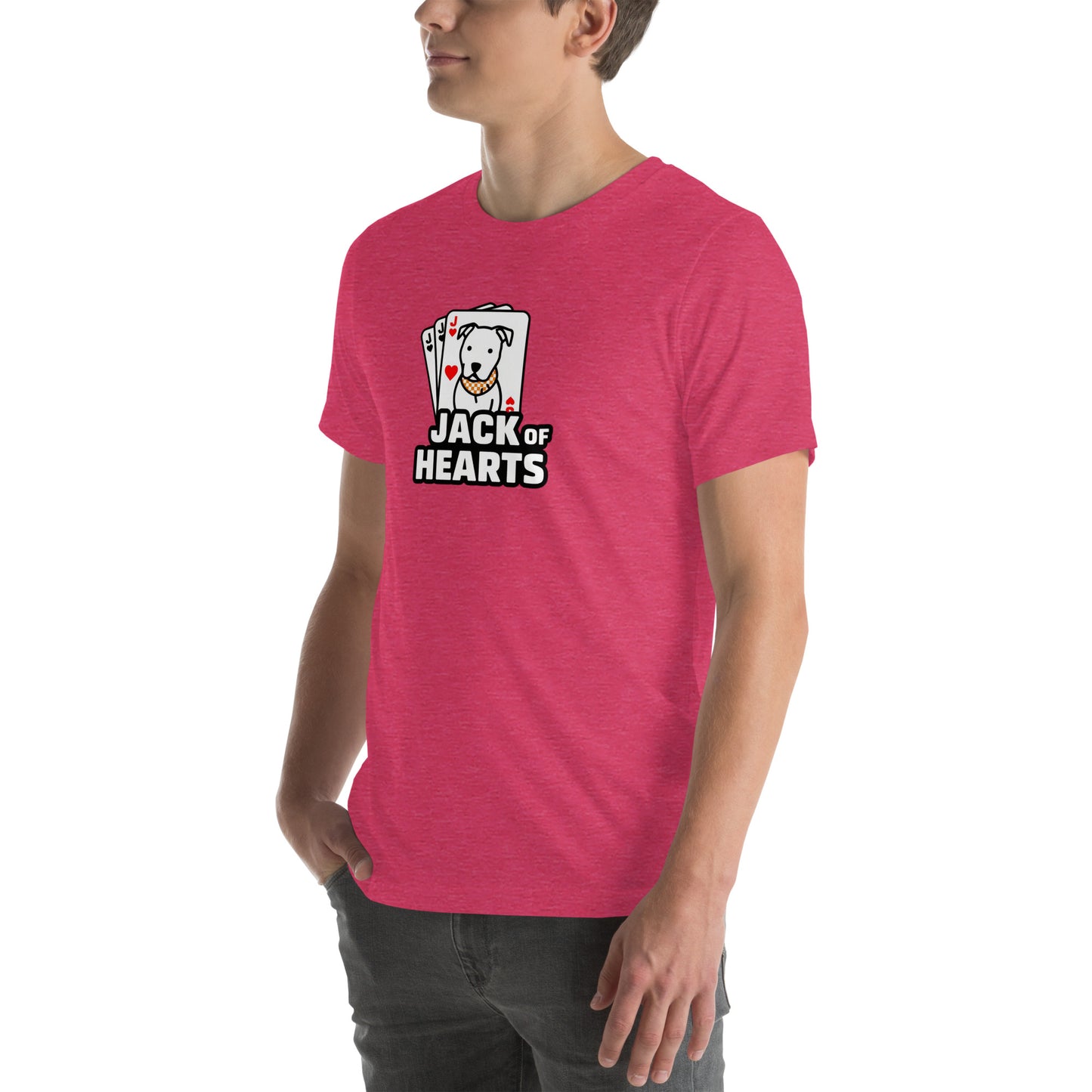 Jack of Hearts Unisex t-shirt