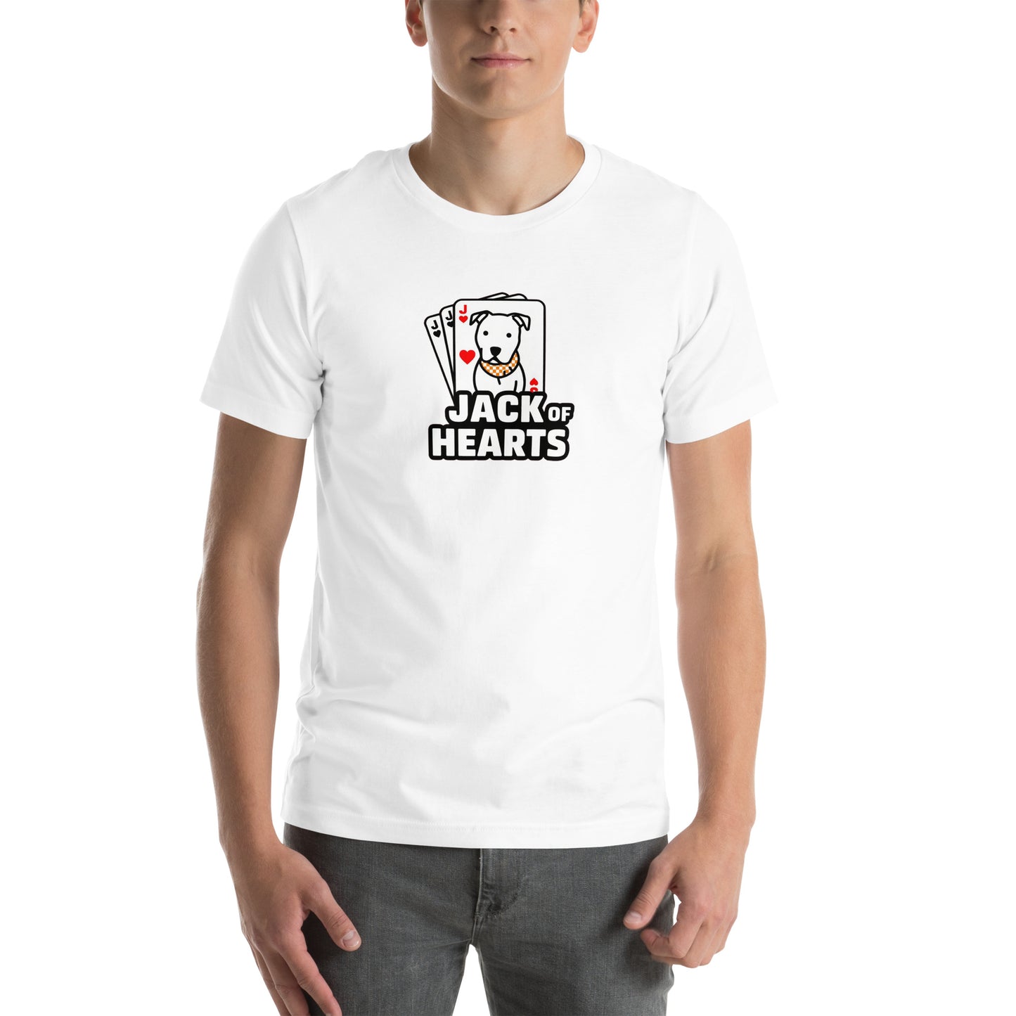 Jack of Hearts Unisex t-shirt