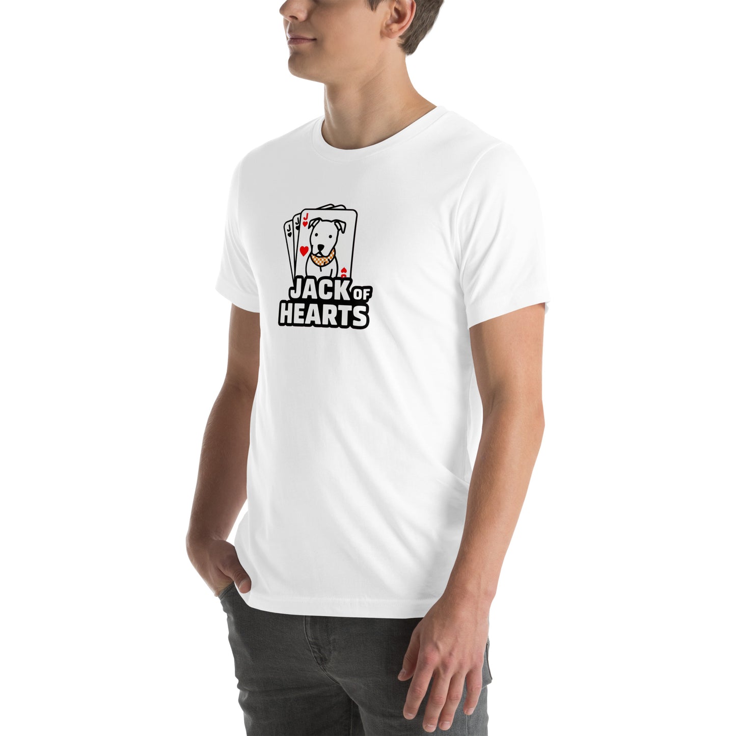 Jack of Hearts Unisex t-shirt