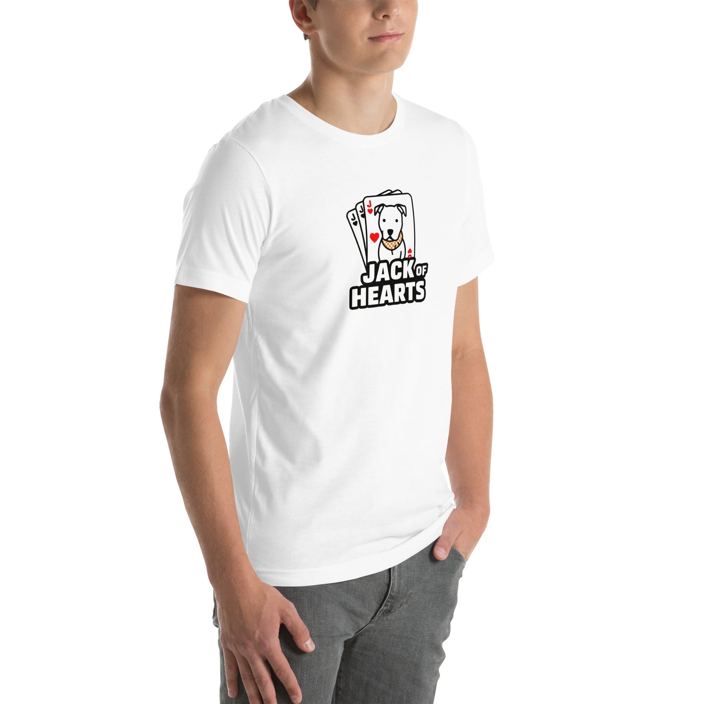 Jack of Hearts Unisex t-shirt