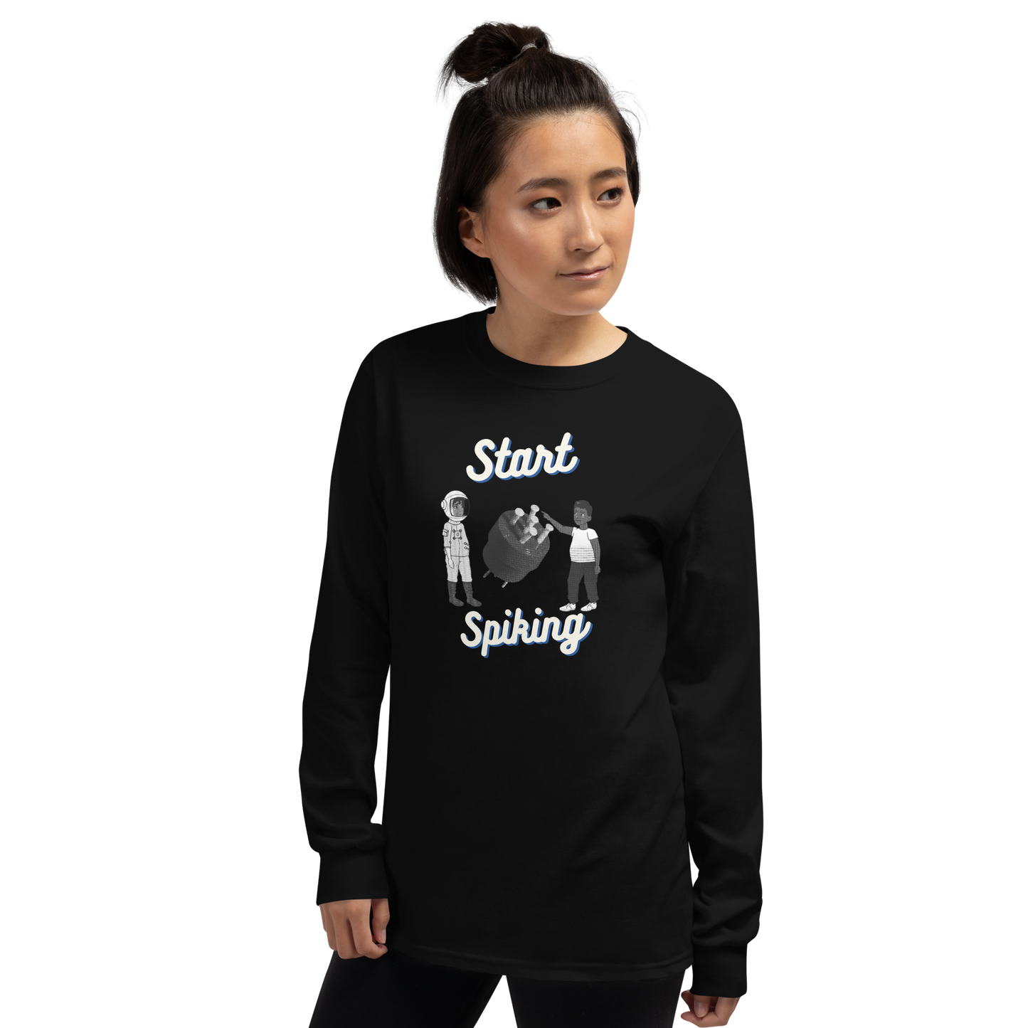 Start Spiking Long Sleeve Shirt